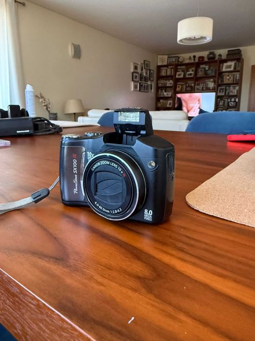 Canon PowerShot SX100 IS 8MP – Zoom 6–60mm | Vintage | 100% funcional
