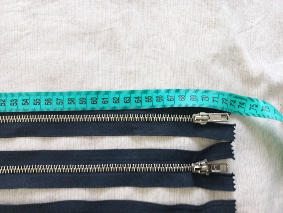 Молнии двусторонние длинные.