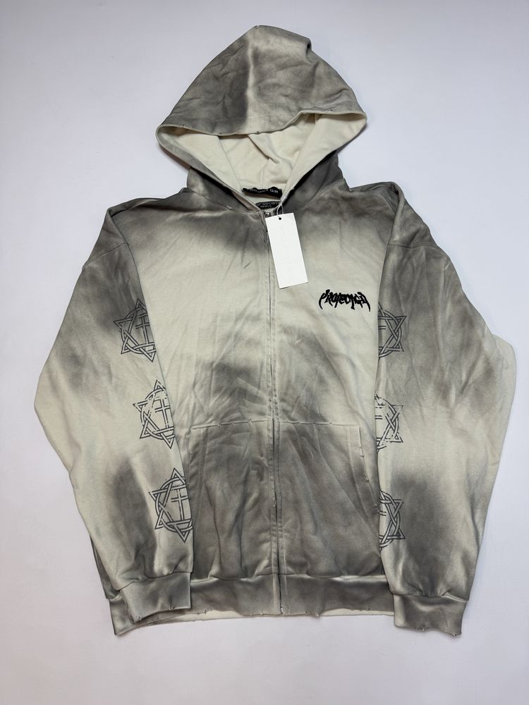 Зіп Худі Project Grailz G/R Furious Logo Dirty Fit M L balenciaga
