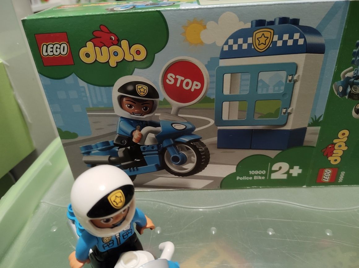 LEGO Duplo 10900 Policjant na motocyklu