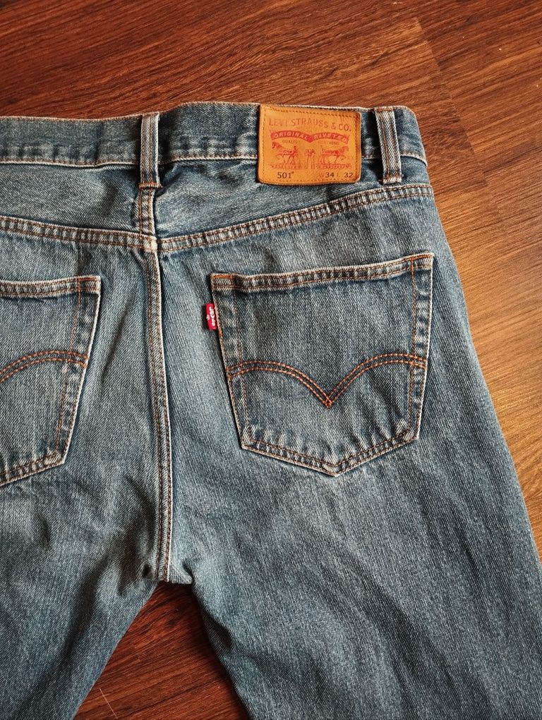 Джынси Levis 501, W34, 32