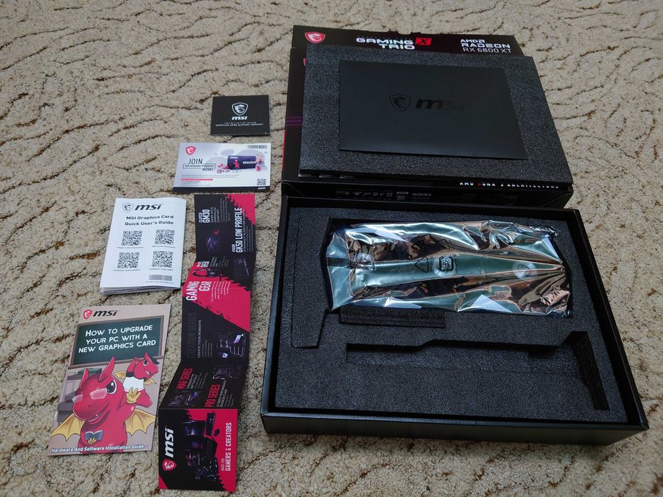 MSI RX6800XT Gaming X Trio 16Gb