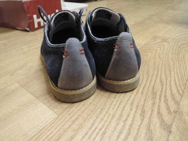 замшевые туфли Hush puppies