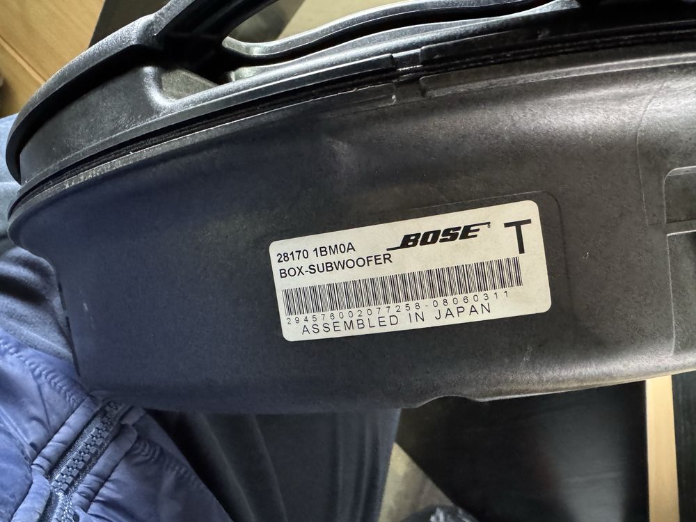 Głośnik subwoofer Bose 28170-1BM0A