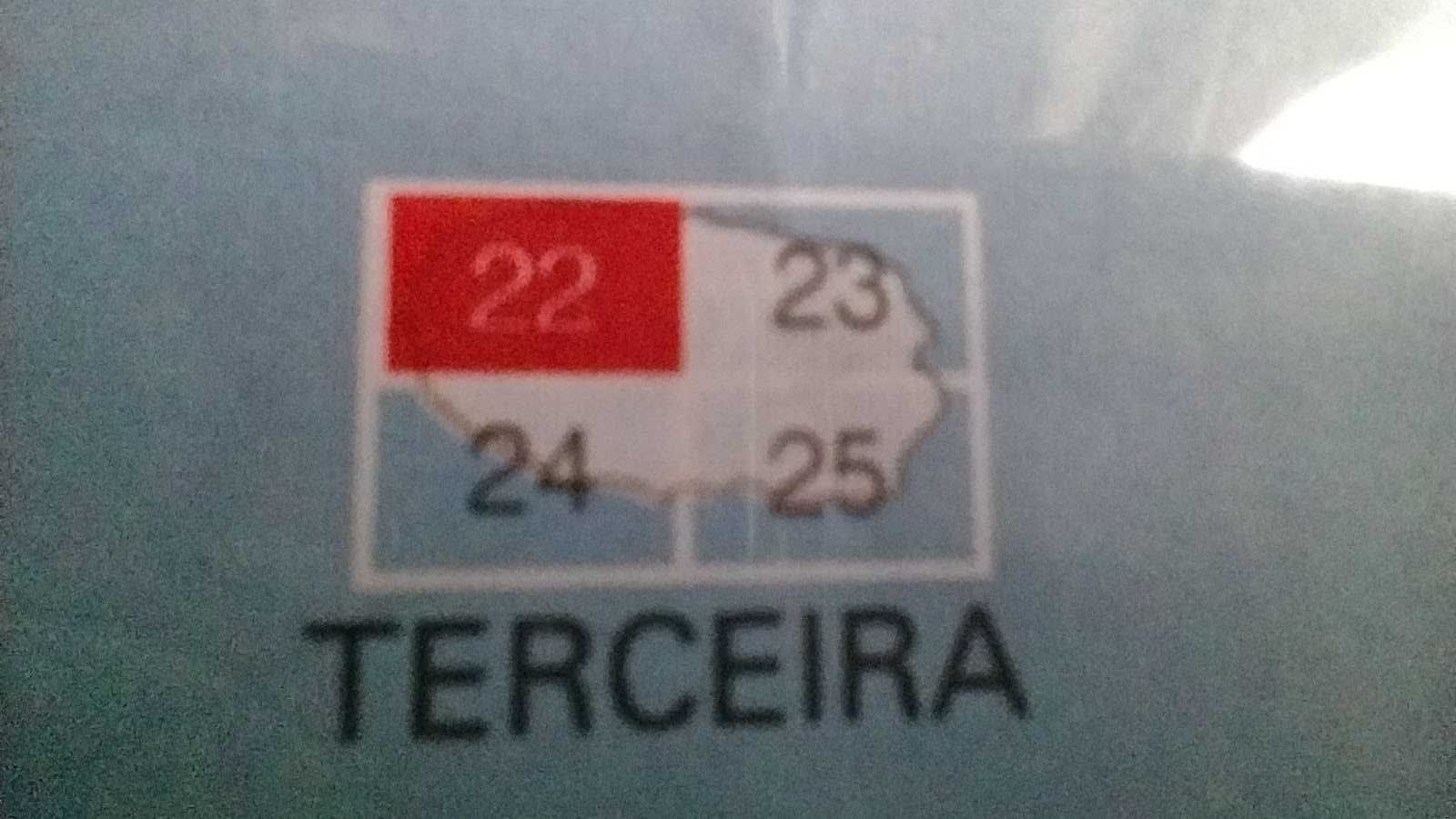 13 Cartas militares IGE, Açores, Ilhas S. Miguel e Terceira, Completas