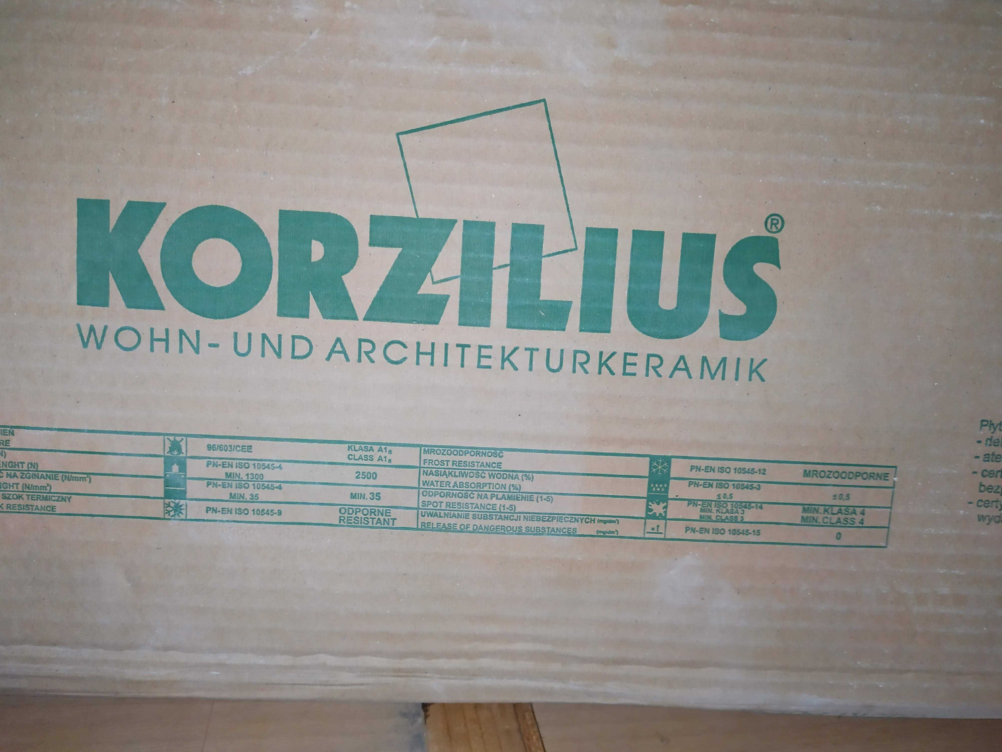 Gres rektyfikowany mat Korzilius Modern IPE płytki 2.8 m2 jak drewno