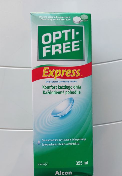 Płyn do soczewek kontaktowych Opti Free Express 355ml Promocja