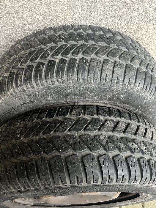 4 Kola zimowe z felga stalowa 195/65R15