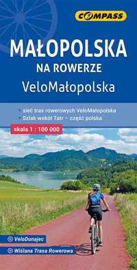 MAPA Małopolska na rowerze 1:100 000 COMPASS