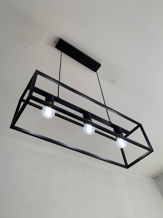 Candelabro PRETO 3 bocais
