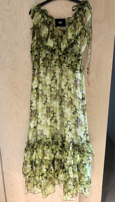 Літнє шифонова сукня, сарафан Dolce&Gabbana, D&G розмір М