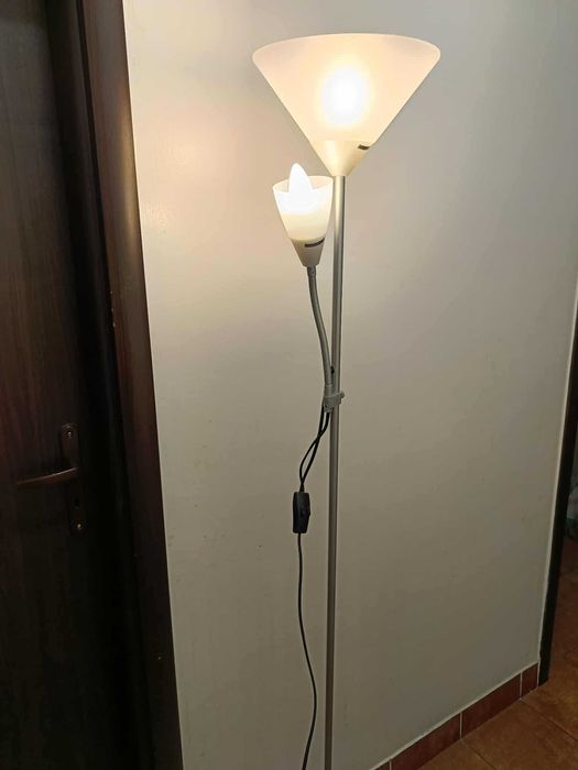 Lampa Podłogowa Podwójna 178cm