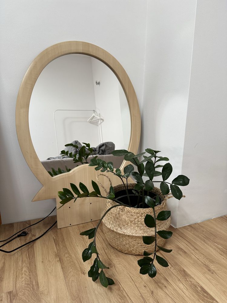 Za Darmo Owalne Lustro DIY Poznań Dębiec REZERWACJA DO JUTRA