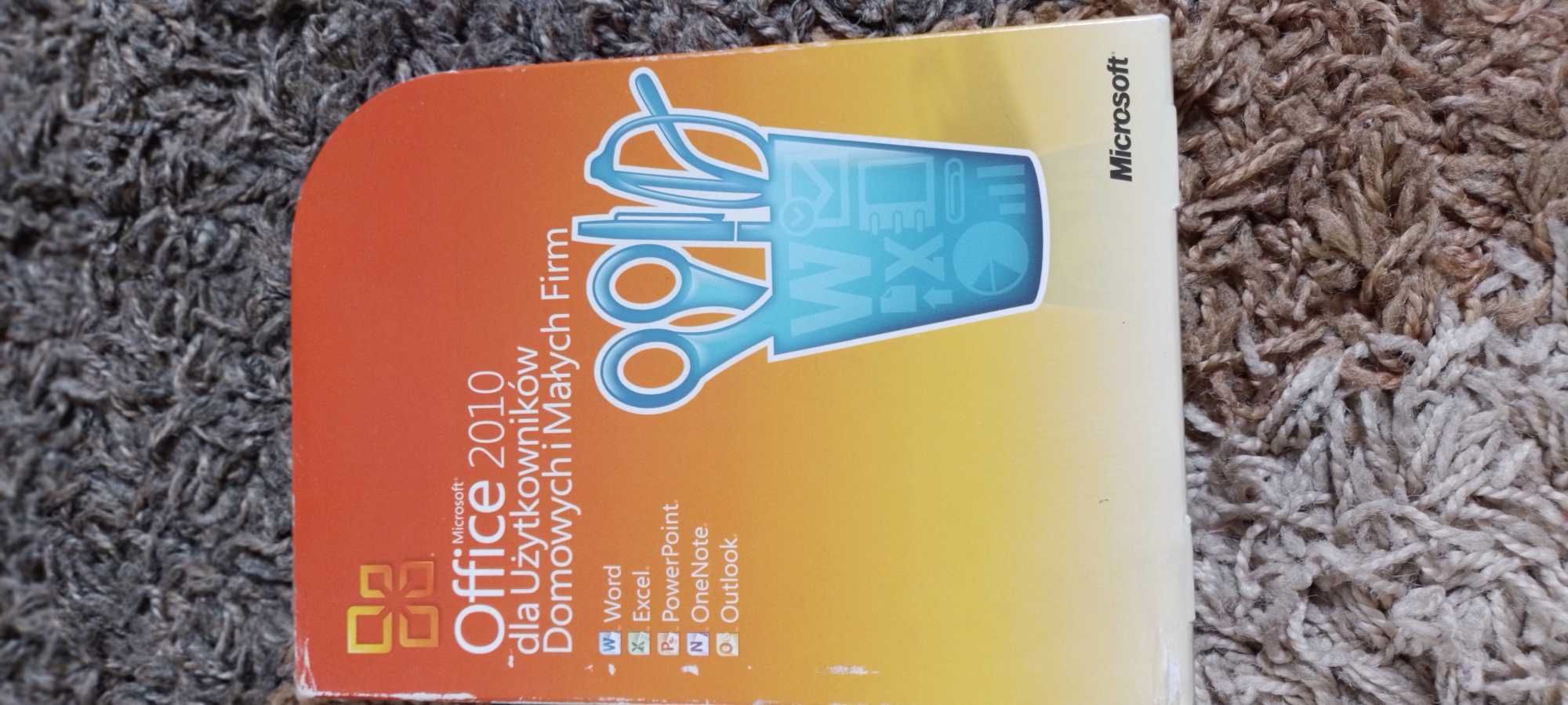 Microsoft Office 2010 Home and Business 1 PC / licencja wieczysta BOX