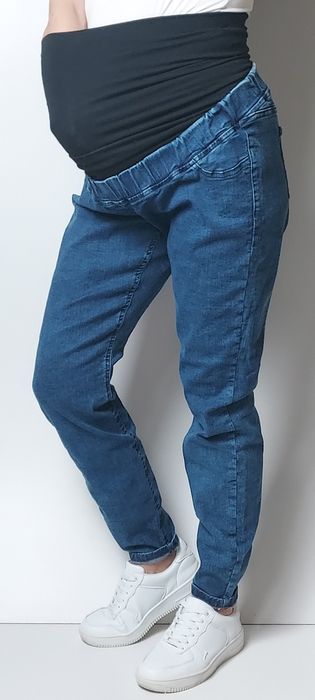 Zizzi_nowe ciążowe jeansy Maternity Jeggings_42-44 ( XL-XXL ) L77cm