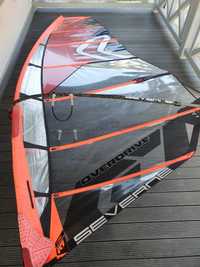 Trzy kamberowy żagiel windsurfingowy Severne Overdrive R7  7,8