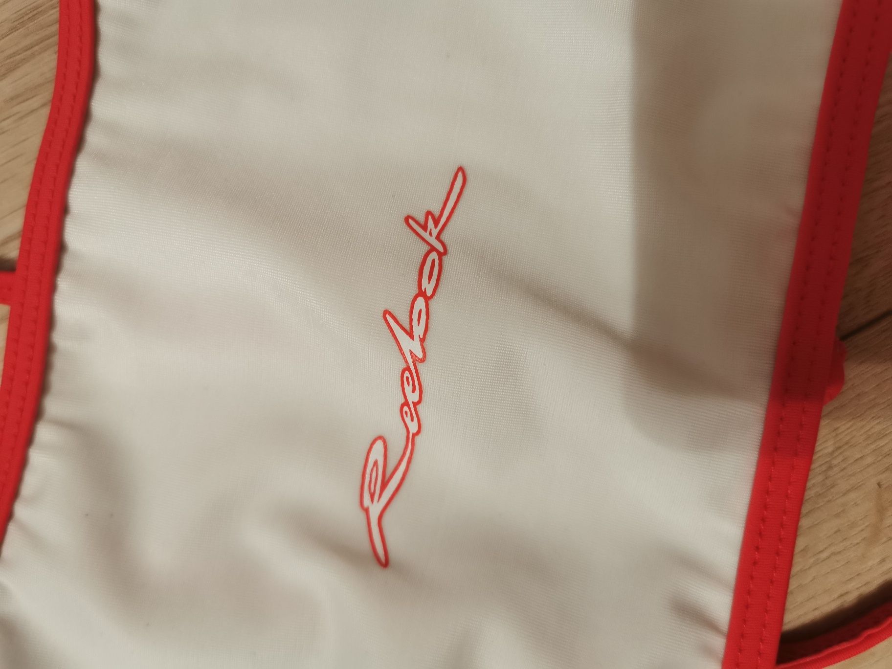 Strój kąpielowy kostium dwuczęściowy top majtki Reebok 40 L biały