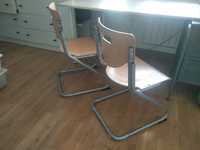Krzesła 2 szt. Kettler oraz biurko na wymiar