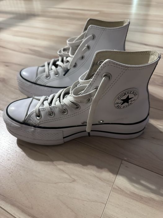 Кеди Convers з натуральної шкіри 36 р