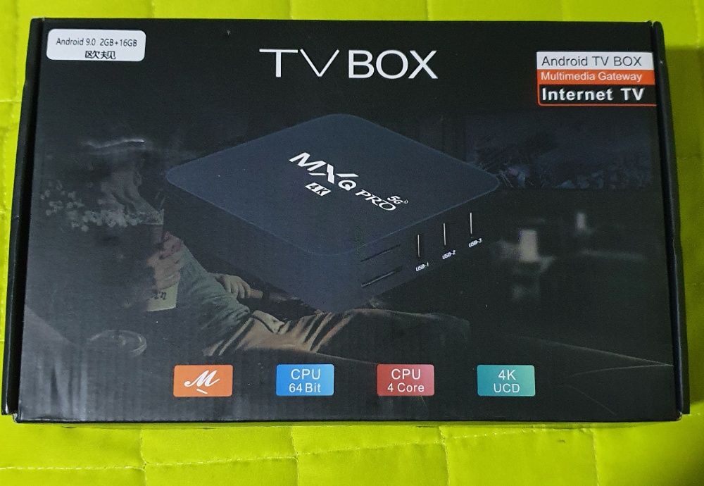 TV Box Android MXQ Pro 4GB RAM, 64GB ROM