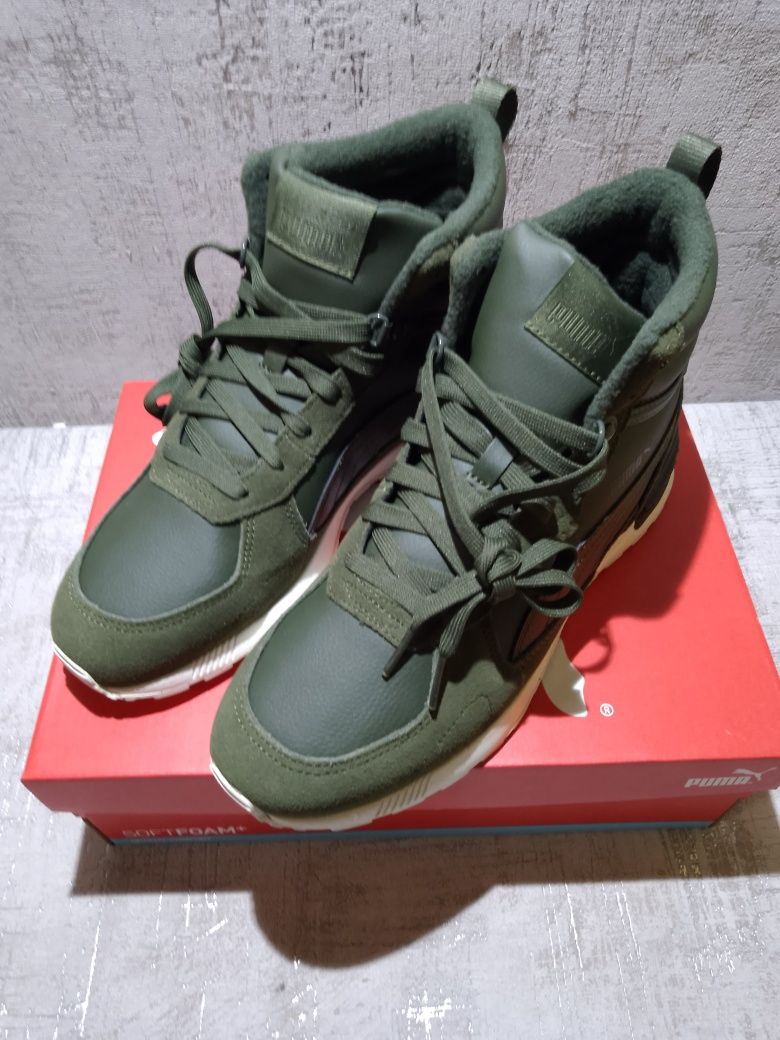 Кеды Puma Graviton Mid, кроссовки мужские утеплённые 42 размер