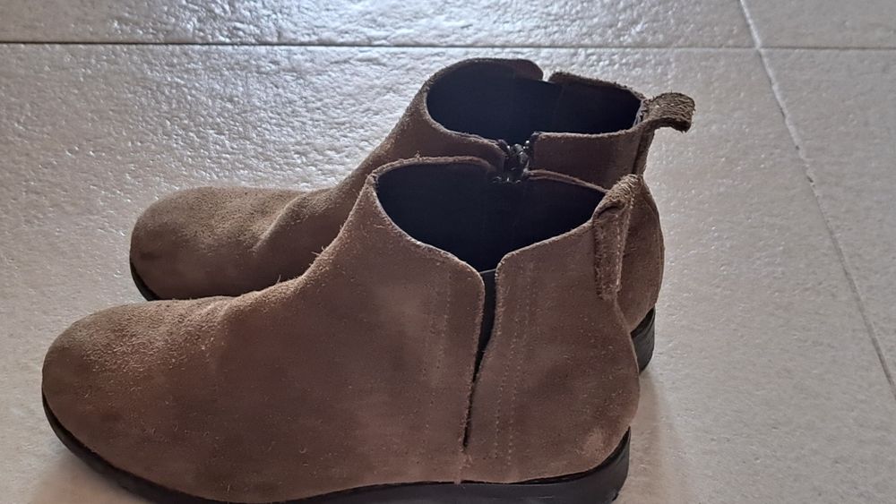 Botas camurça Tam 34