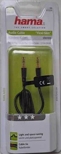 Kabel Hama Audio Flexi Slim 1,5 m minijack 3,5mm x minijack 3,5mm