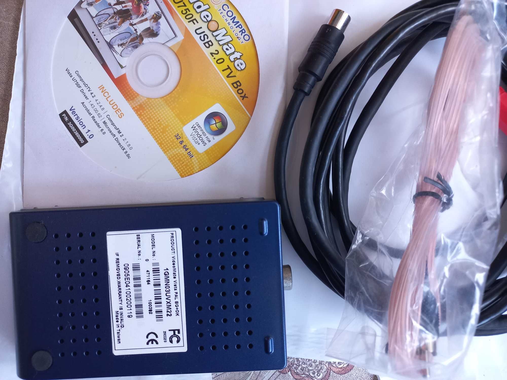 USB тюнер COMPO Vista U750F