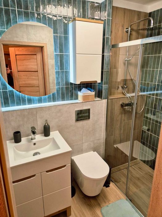 Trzypokojowe mieszkanie z balkonem oraz garderobą