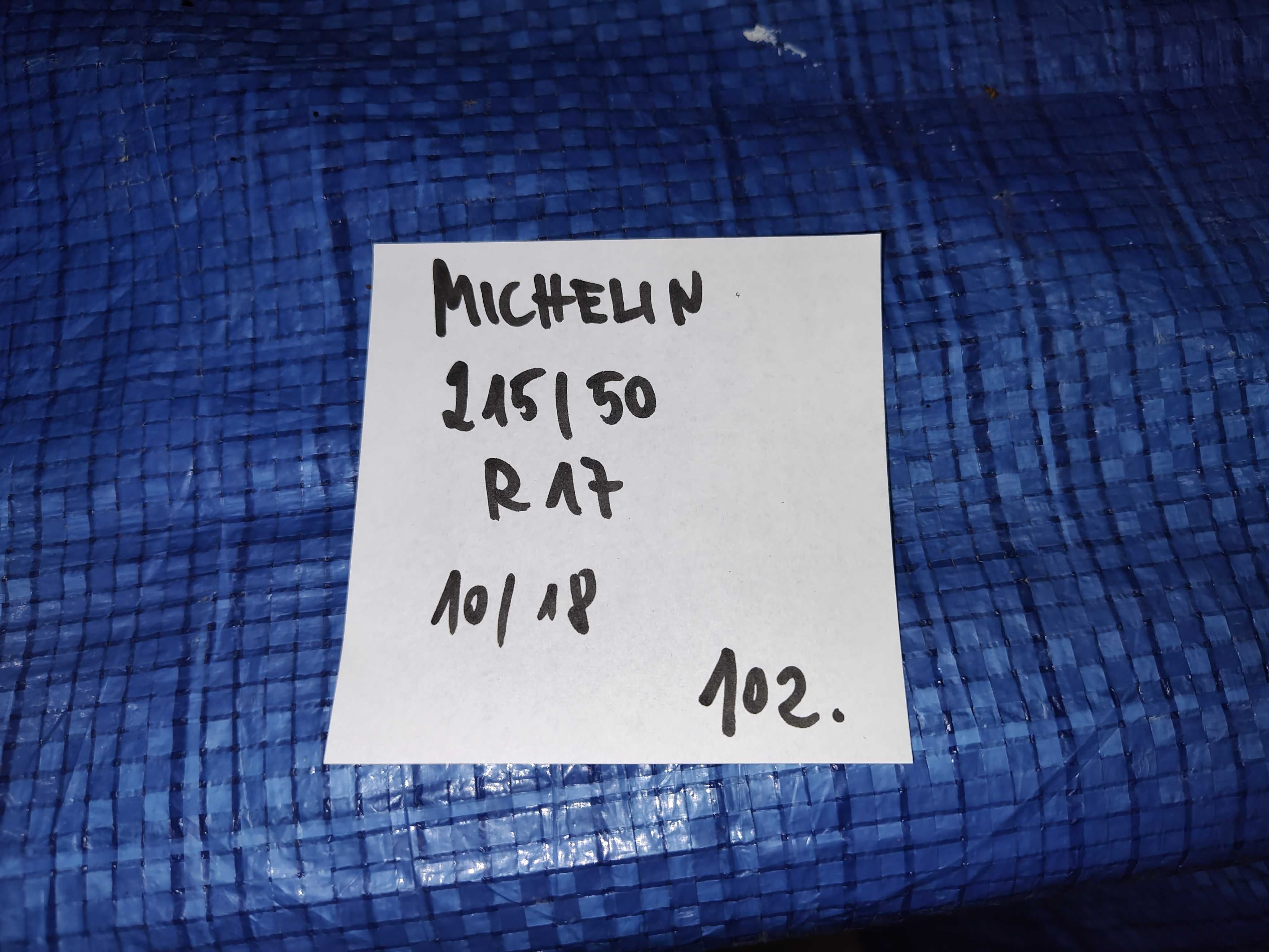 Michelin Primacy 4 Rozmiar: 215/50R17 DOT: 1018 Grubość: 7 mm