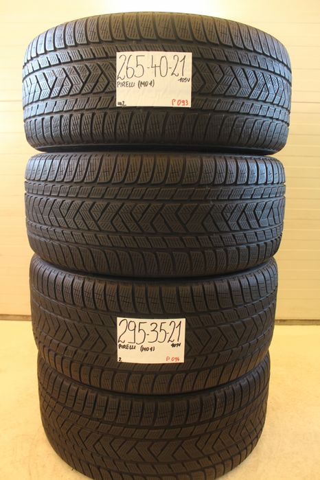 opony zimowe pirelli scorpion winter tm 265 40 21 i 295 35 21 tm m01