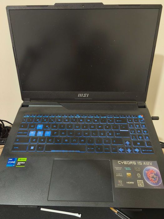 PORTÁTIL GAMING MSI| RTX 4060 | i7-12450h| Ótimo estado!!