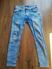 Spodnie jeansowe ZARA niebieskie męskie