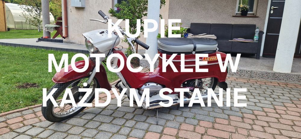 Skup starych zabytkowych motocykli WSK WFM ROMET JAWA MOTORYNKA