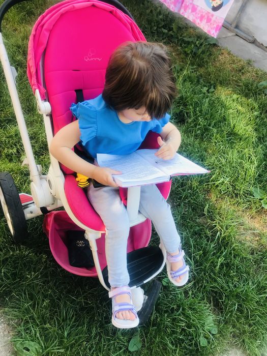 Коляска Quinny Moodd pink люлька