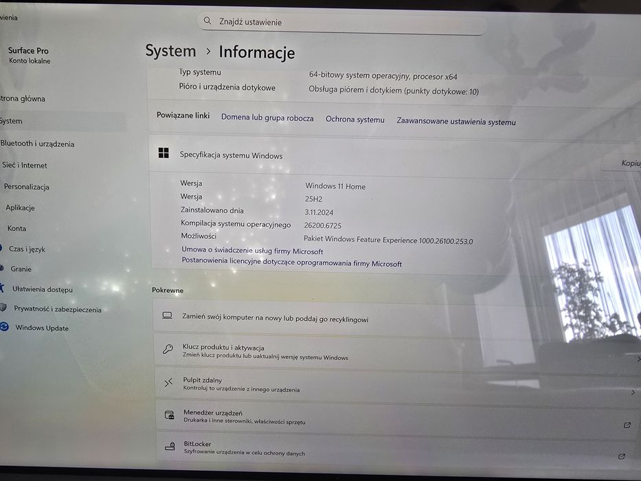 Surface Pro 7 klawiatura plus gratis