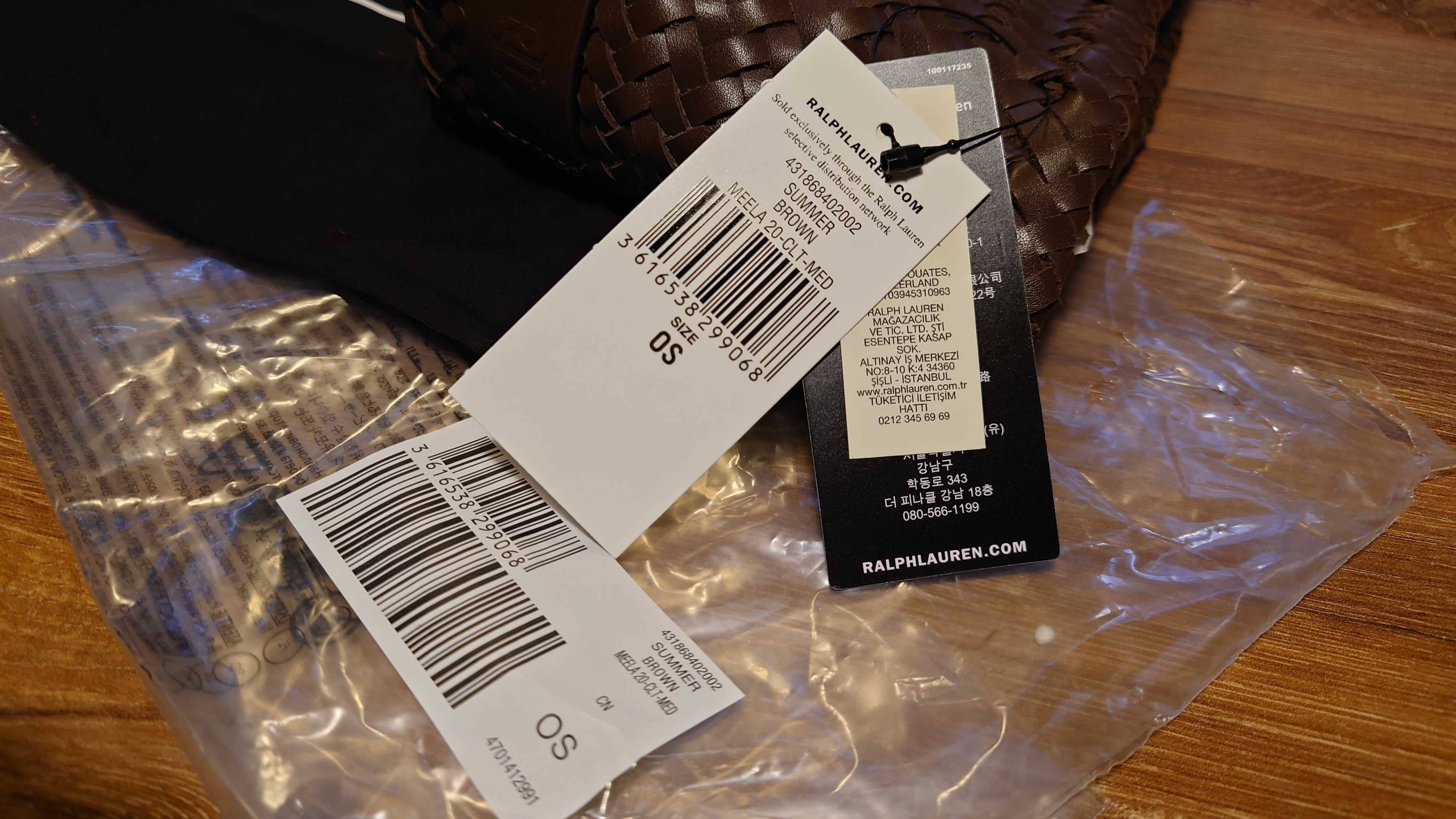 Torebka Torba saszetka Polo Ralph Lauren summer meela skóra