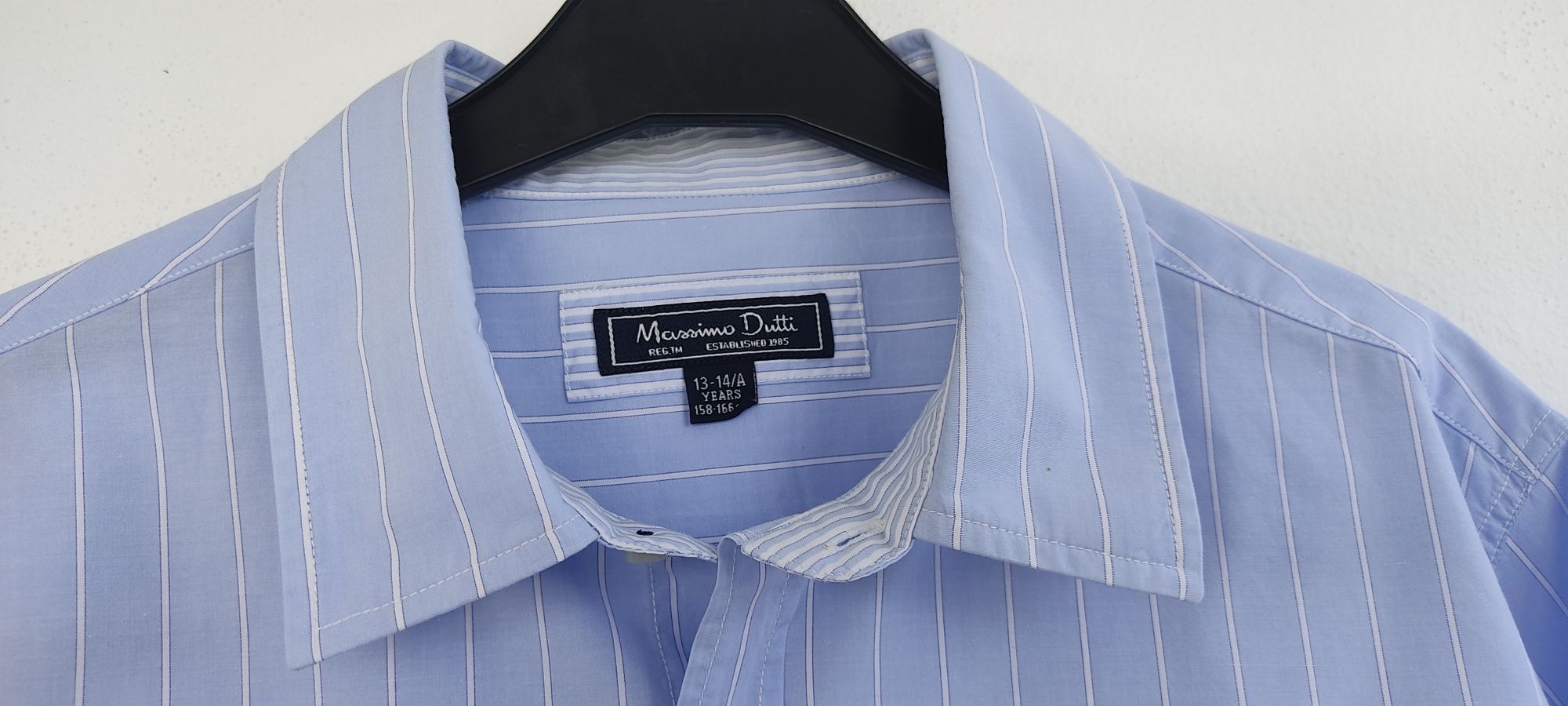 Camisa básica Massimo Dutti, 13/14 anos, NOVA!