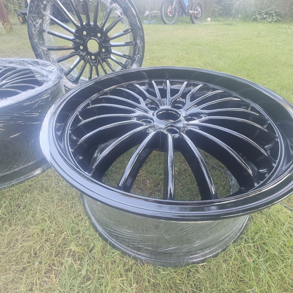 Felgi r20 5x120 czarne błyszczace