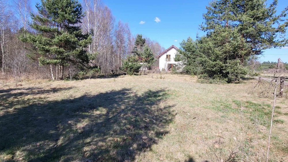 Działka budowlana 1800m2 przy lesie - Strąków, gm.Ożarowice - bez pośr