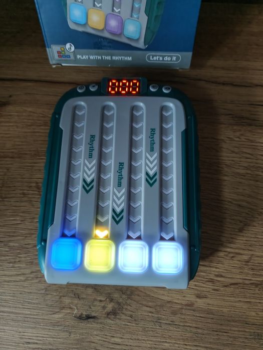 Elektroniczna gra muzyczna Rhythm Game Machine LED zabawka dla dzieci