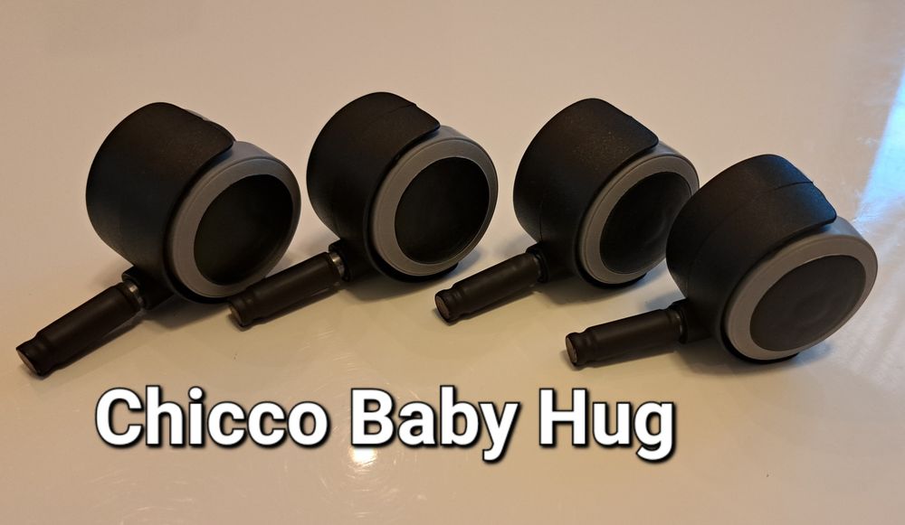 Kółka Baby Hug Chicco do bujaczka łóżeczka babyhug chico