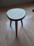 Stolik kawowy Dąb, drewno egzotyczne tekowe plaster drewna 33cm