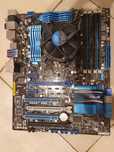Płyta główna ASUS P8P67 PRO + CPU Core i7 2600 + 20GB RAM