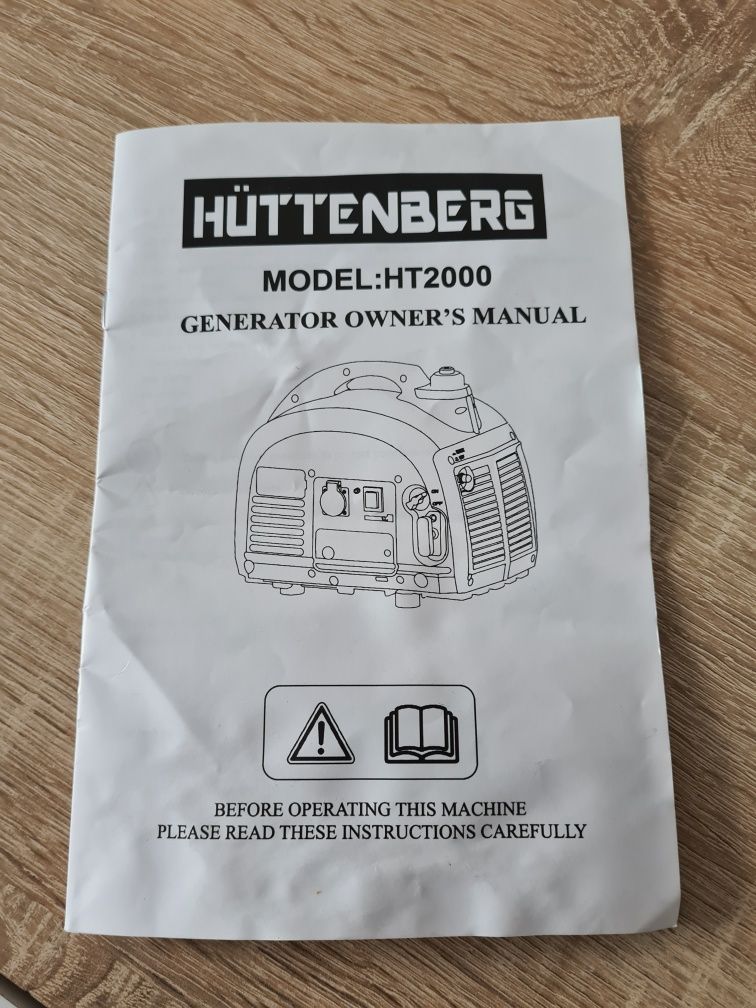 Генератор бензиновий  Huttenberg HT2000.