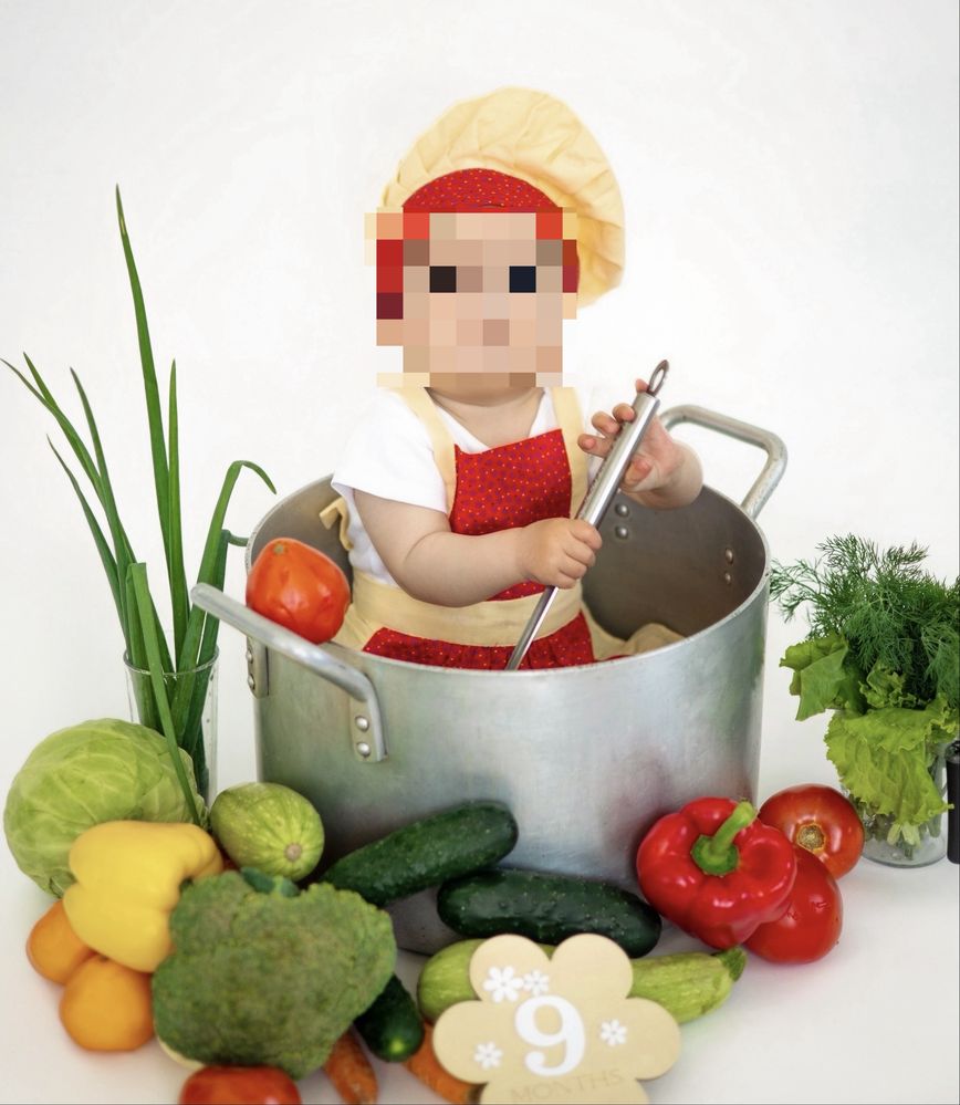 Фартух шапка кухаря, костюм пекаря, повара дитячий