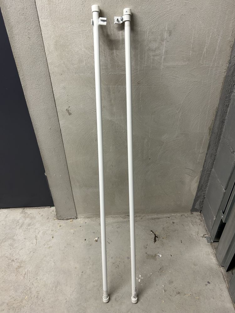 Karnisze IKEA -cienkie 100-160cm