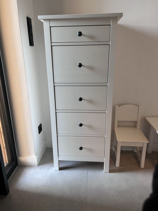 Komoda Ikea Hemnes 5 szuflad słupek