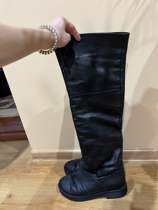 Чоботи зимові шкіряні 38 розмір