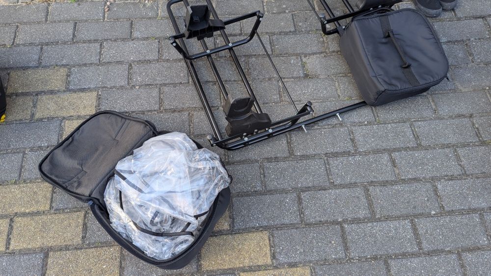 Wózek bliźniaczy Dorjan Quick Twin (2x Gondola + 2x Spacerówka) zestaw